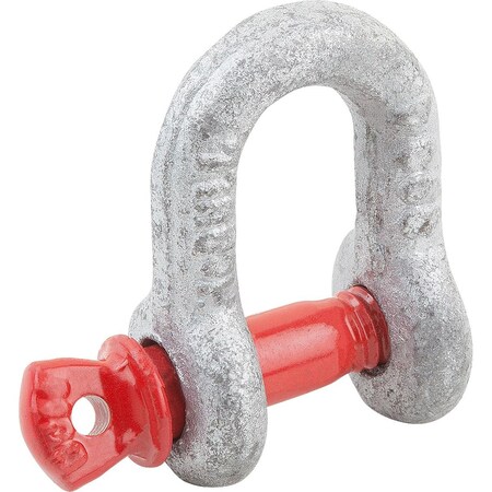 Kipp Shackle Swiveling Steel, Straight, Comp:Steel, Comp:Red K1059.0850028